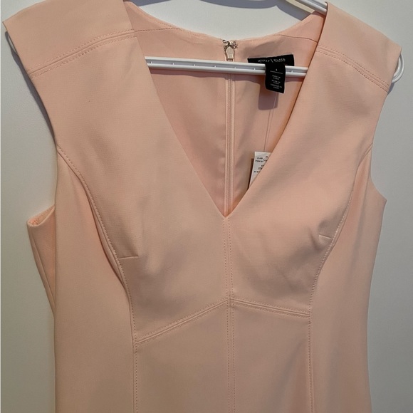 WHITE HOUSE BLACK MARKET PINK DRESS - Picture 4 of 6